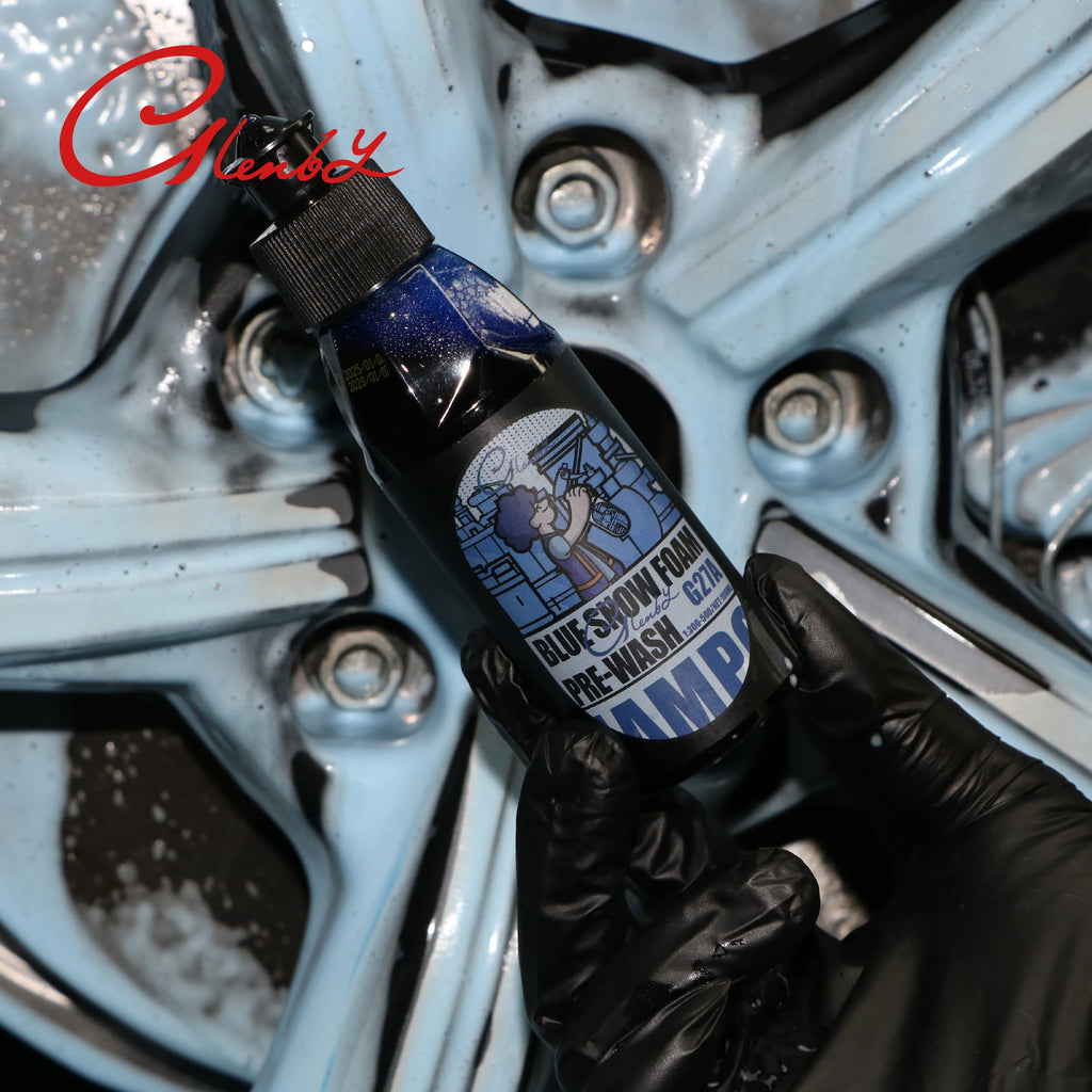 Car Wash Color Foam High Foaming Shampoo Blue Foaming Car Wash Soap Auto Wash Shampoo Works with Foam Cannons,Foam Guns