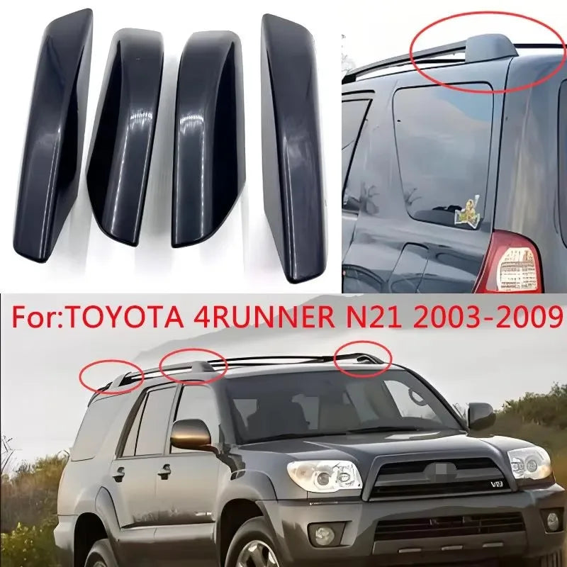 Car Roof Rack Cover For Toyota 4Runner N210 Hilux Surf 2003 2004 - 2009 Replace Shell Exterior Parts