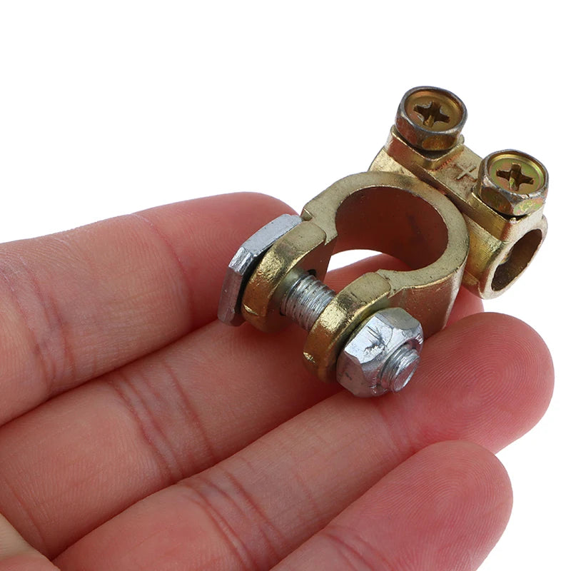 【MOPB】1 Pair 12V Clamps Car Caravan Quick Release Battery Terminal Connectors Petite ouverture 11-13mm