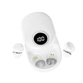SK55 Bluetooth Wireless Earbuds Sleep Earphones, Bluetooth 6.0, Noise-Canceling Earphones.Improves Sleep Quality, Zero Pressure On The Ears When Sleeping On Your Side, Invisible Flat-head Earphones, Suitable For Travel And Si
