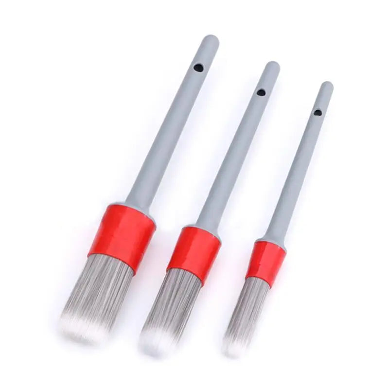 2-6PCS Car Detailing Brush Super Soft Auto Interior Detail Brush With Synthetic Bristles Car Dash Duster Brush Accessories