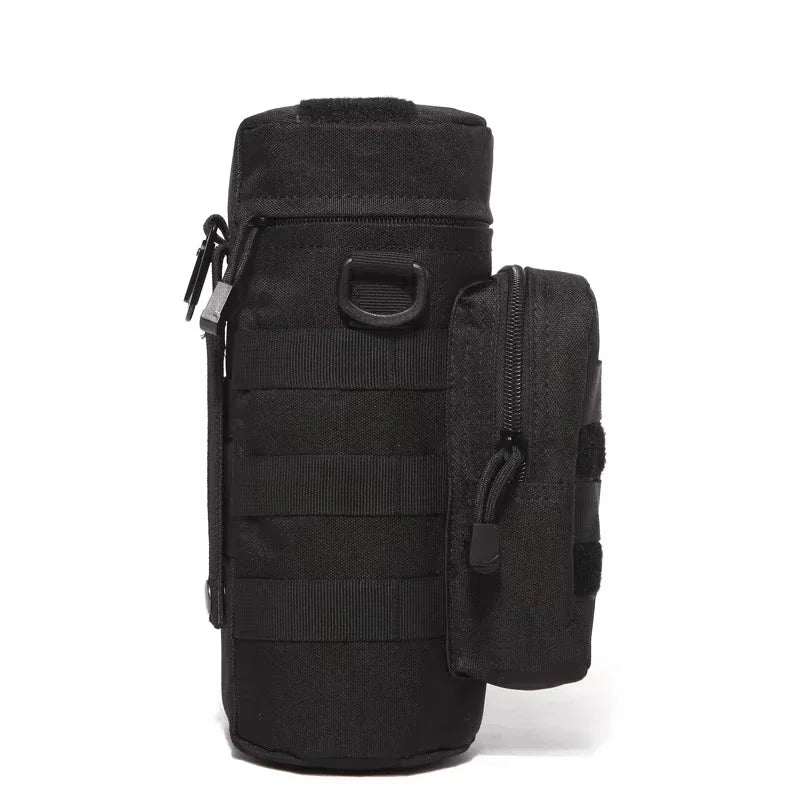 Tactical Molle Water Bottle Bag Pouch Holder Outdoor Travel Camping Hiking Cycling Fishing Hunting Water Bottle Kettle Carrier