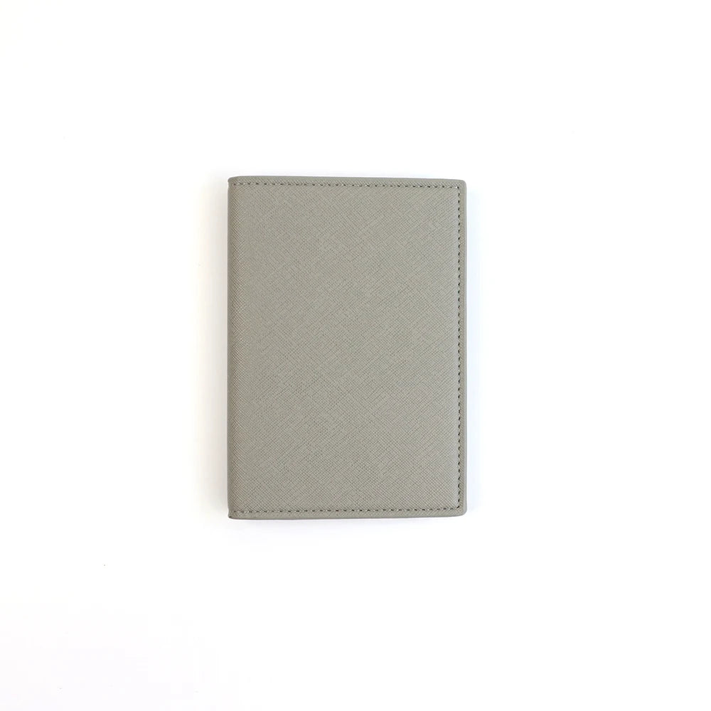 Customized letter PU leather passport holder ID protection case, loose change bank card storage bag, travel passport bag