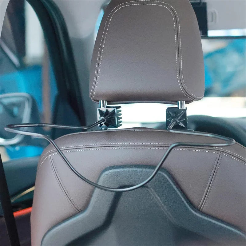 CA 1pc new Car Hat Rack Stainless Steel Car Hat Clothes Storage Bracket Cowboy Hat Holder Rack For Truck SUV Car