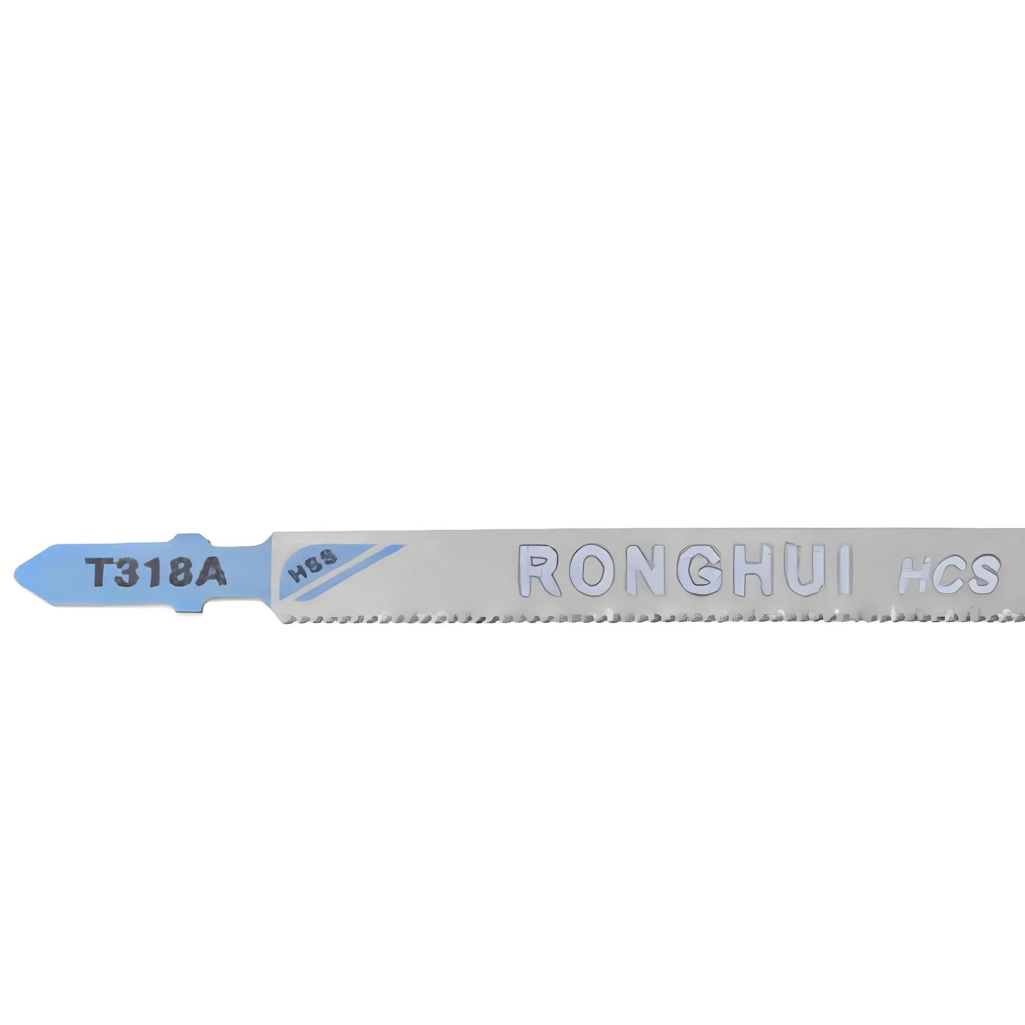 5pcs T318A Saw Blades HCS Curved Extra Long Jigsaw Blades for Metal Cutting Reciprocating Saw Blade Powerful Metalworking Tool