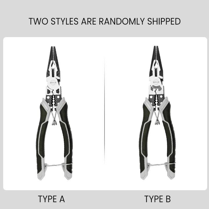AIRAJ Multifunctional Universal Diagonal Pliers Hardware Wire Cutters Professional Electrician Anti Slip Durable Repair Tools
