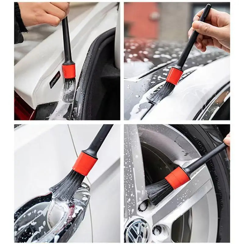 2026-Car Detailing Brush Set The Ultimate Auto Cleaning Kit for Vents Gaps Maintenance Car Air Outlet Detail Clearance Brush