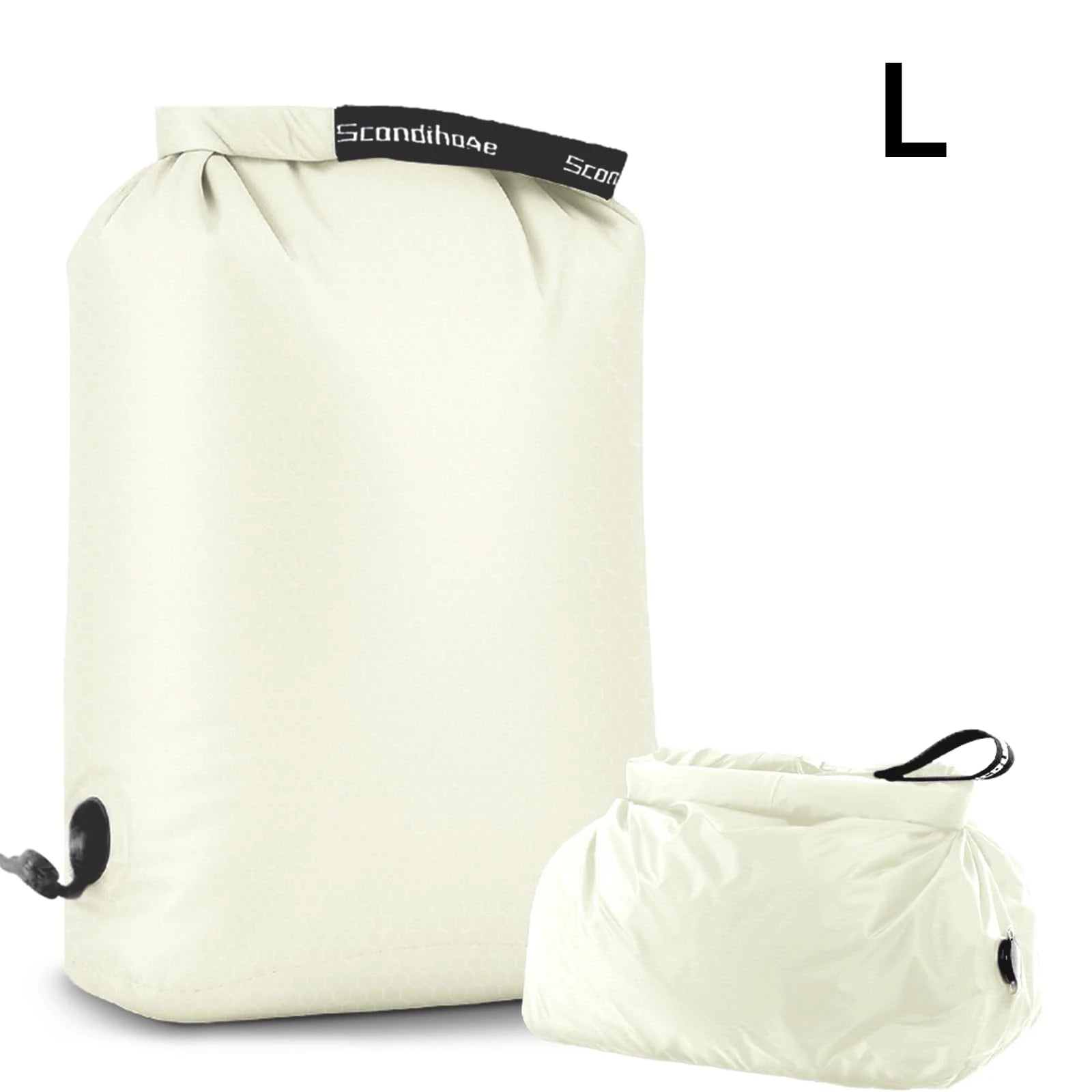 Travel Storage Bag Compression Sack Waterproof No Pump Vacuum Bag Clothes Organizer Space Saving Pouch for Backpacking Gym