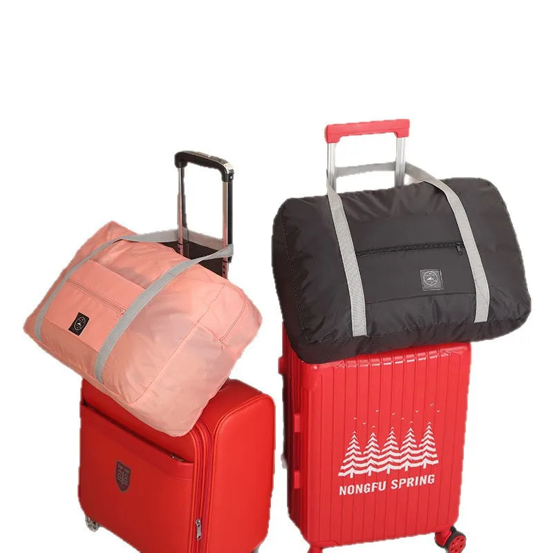 Travel Bag Folding Travel Storage Bag Travel Storage Bags Boarding Luggage Clothes Handbags Picnic Move House Large Handbag