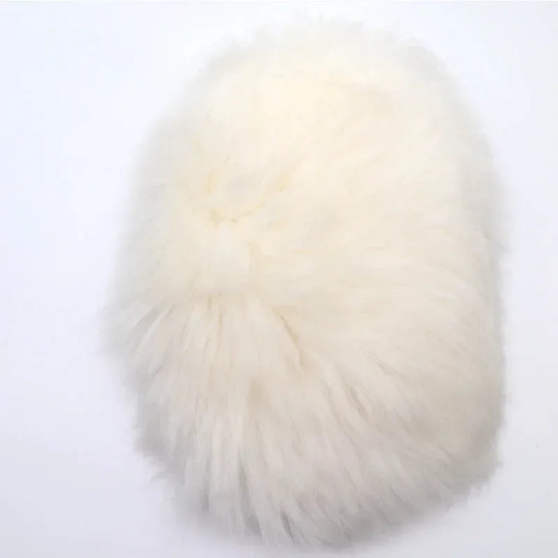 1Pc Car Wash Gloves Soft Lambs Wool Glove For Car Cleaning Polishing Waxing Dust Removal Automotive Clean Accessories