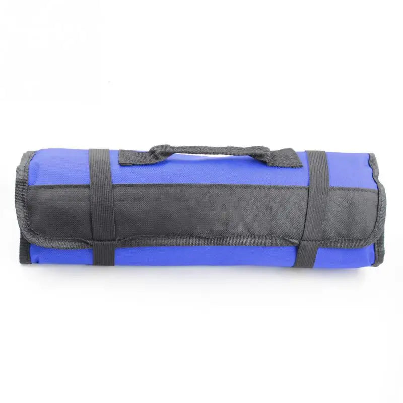 1PC Multi Pocket Oxford Cloth Car Repair Kit Bag Screwdriver Plier Wrench Roll Repairing Tool Storage Bags High Quality WF