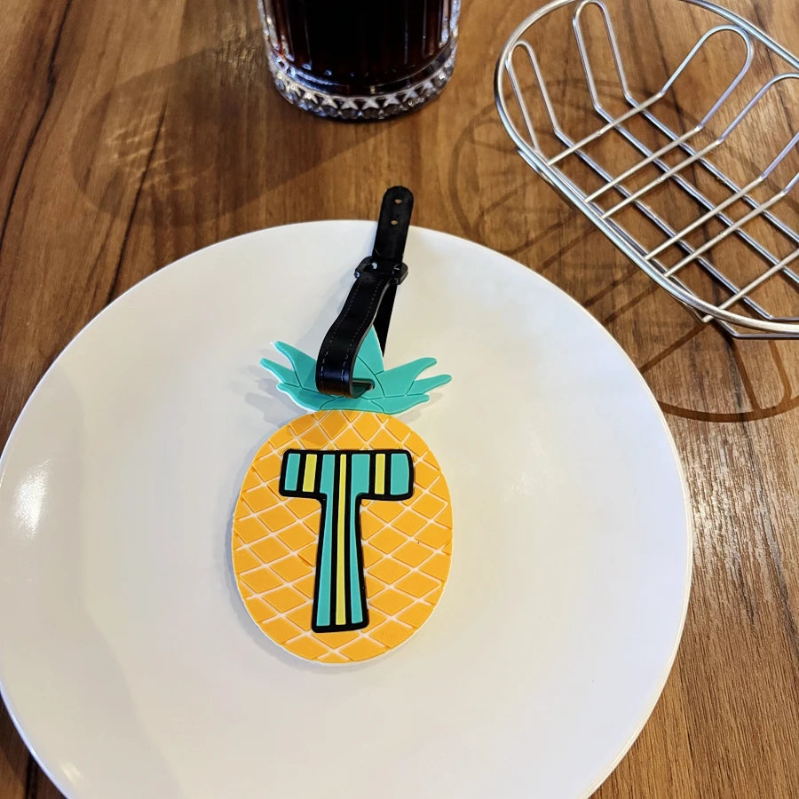 1 piece of capital letter luggage tag, station airport check-in luggage, anti loss identification tag, necessary luggage hanging