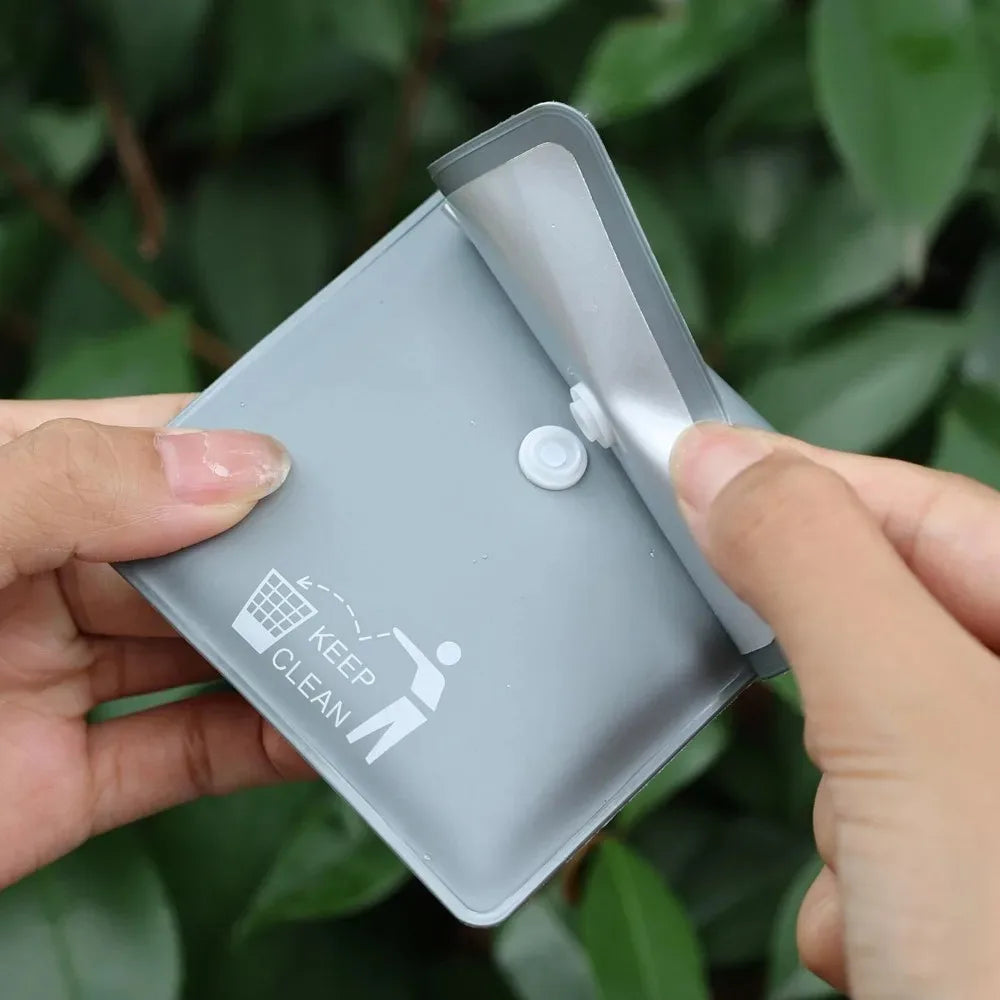 1-4pcs Portable Ash Pouch Leakproof Smell Proof Butt Organizer Universal Car PVC Aluminum Film Heat Safe Outdoor Storage Pocket