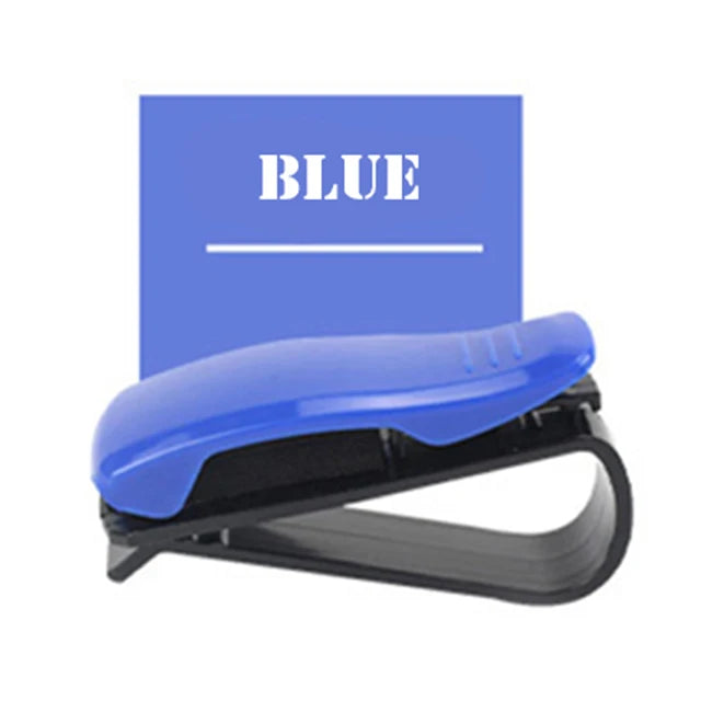 Car Sun Visor Glasses Holder Clip For Skoda Superb Octavia A5 2 Fabia Rapid Yeti Citroen C4 C5 C3 Grand Picasso