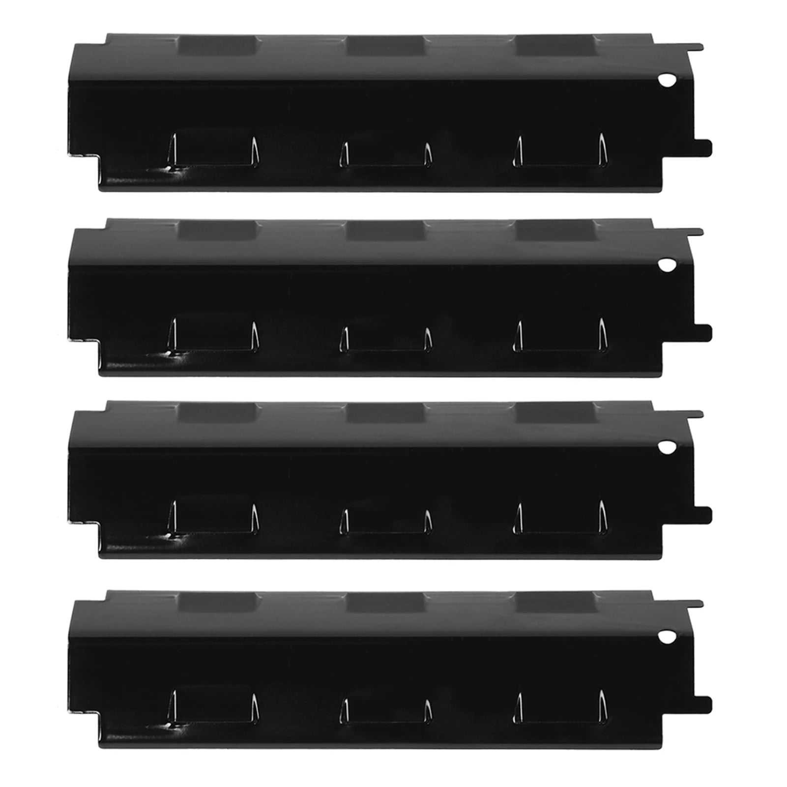 4pcs Grill Heat Tents Stainless Steel Heat Plate Shield Fit for Charbroil Grill Replacement Parts Gas Grill Heat Plates