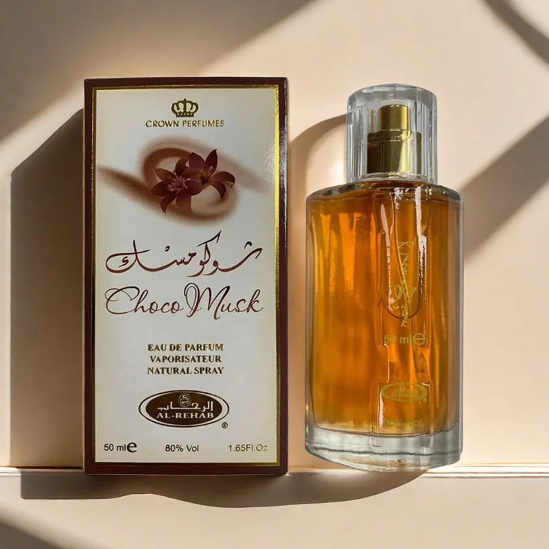 Al Rehab Choco Musk Unisex Perfume EDP 50ml Sweet Warm Fragrance