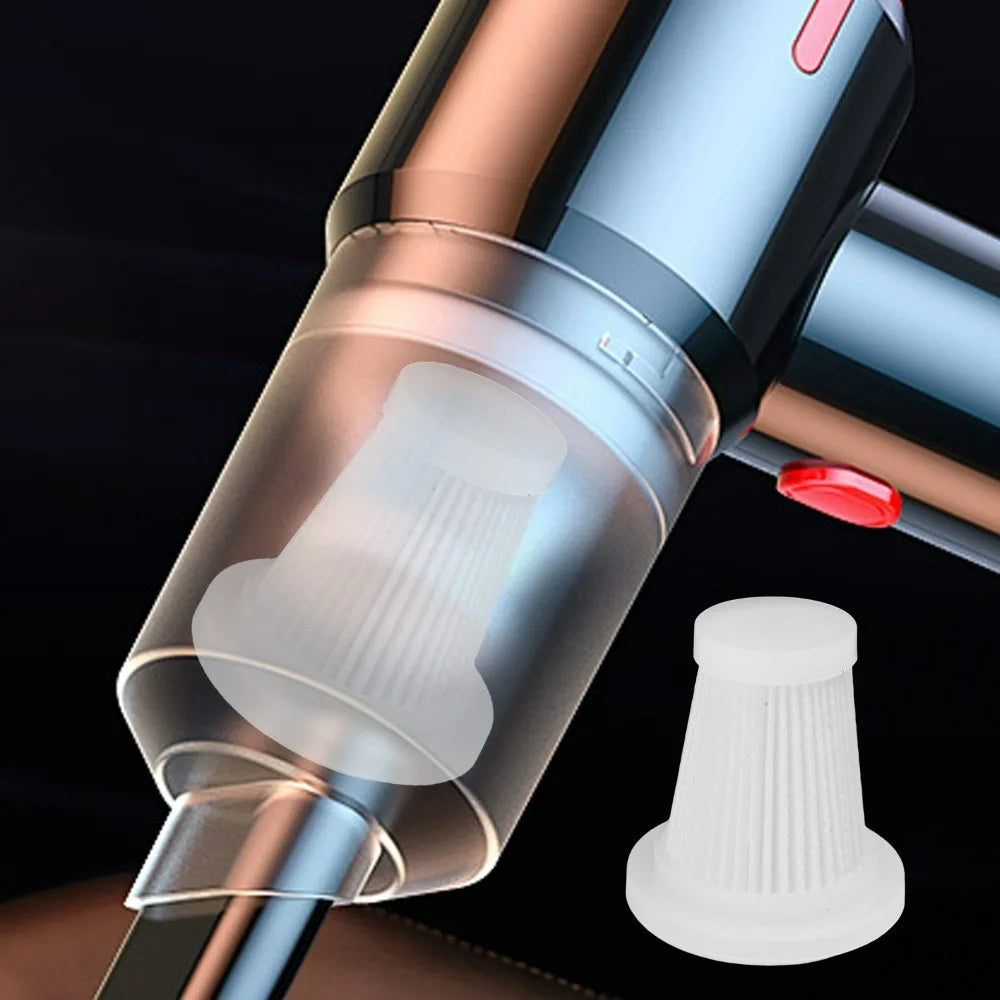 HEPA Filter for Car Vacuum Cleaner Replacement Parts High Efficiency Dust Removal PM2.5 Cartridge Handheld Auto Cleaning Tools