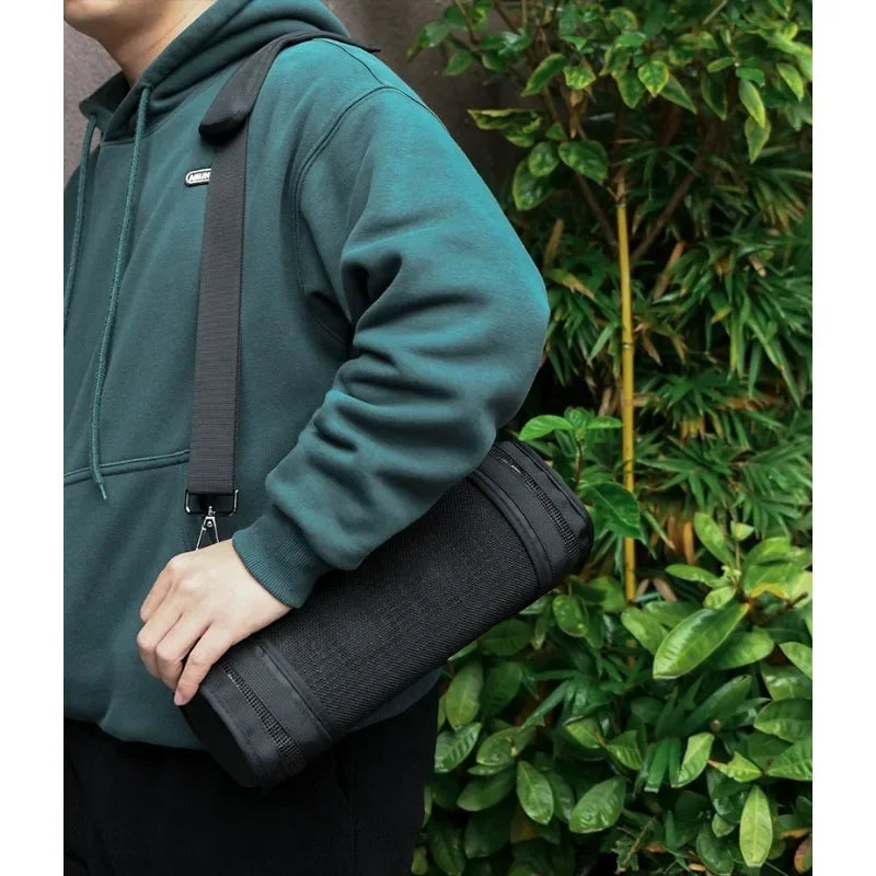 Speaker Storage Case Nylon Portable Anti-drop Single Shoulder Storage Bag With Handle  For Sony For SRS-XB43 Speakers Parts