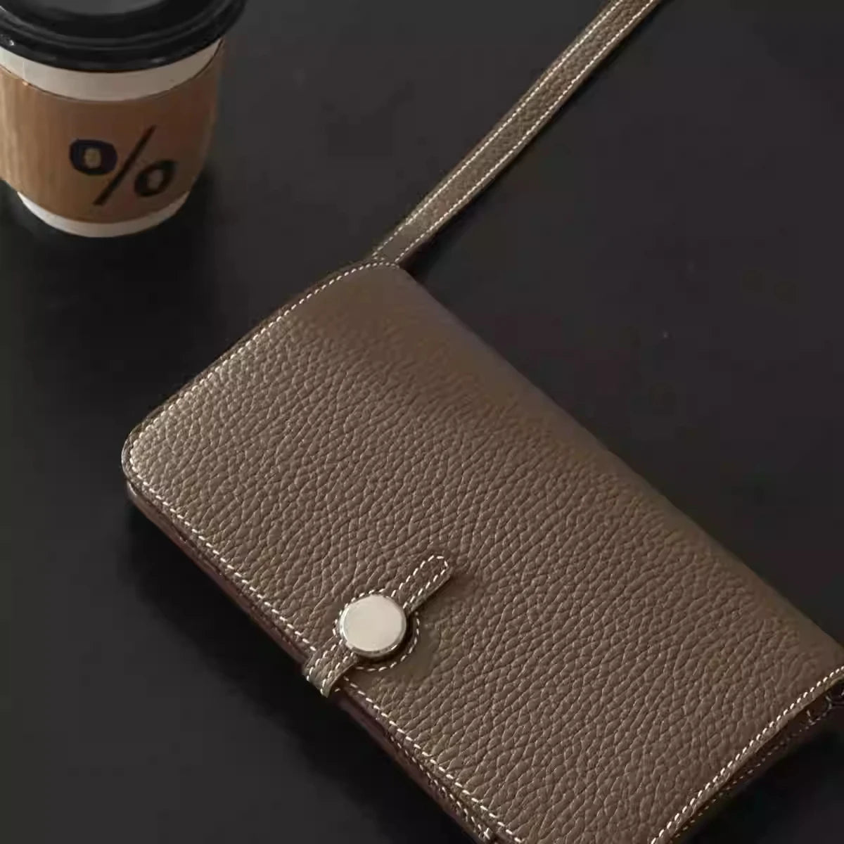 New PU Crossbody Mobile Phone Bag Convenient Multifunctional Passport Card bag Three In One And One Handheld Bank Card Wallet 가방
