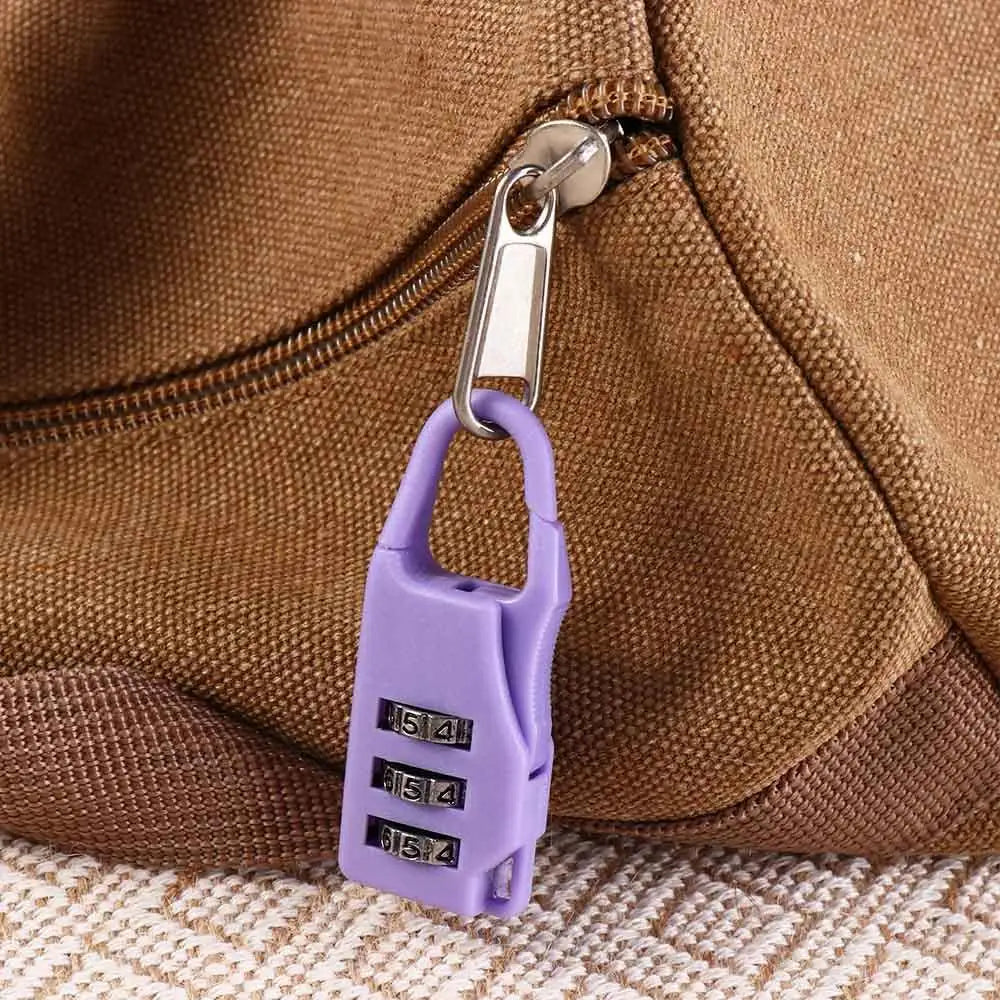 Digit Suitcase Combination Lock Anti-theft Plastic Backpack Combination Lock Password Lock Drawer Lock Bag Combination Padlock