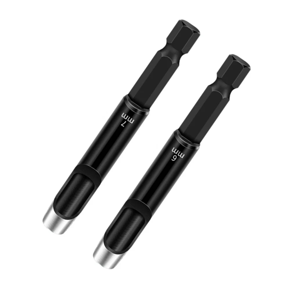 Hexagonal Shank Electric Punch Set for Leather For PVC Rubber and Heavy Duty Cardboard Applications 2mm to 25mm Diameter
