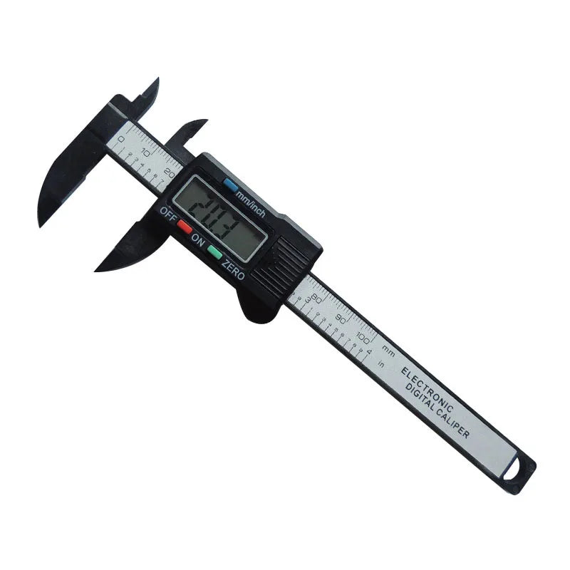 100mm 150mm  Electronic Digital Caliper Tool Carbon Fiber Dial Vernier Caliper Gauge Micrometer Measuring Tool Digital Ruler