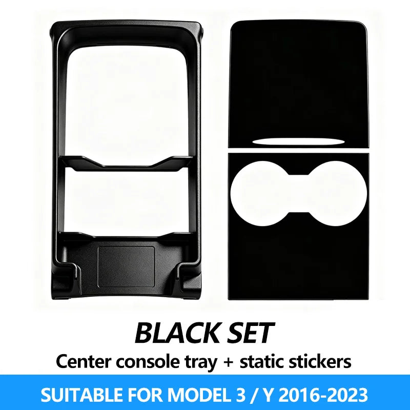 For Tesla Model 3 / Y Highland & Model Y Juniper 2016-2026+ Center Armrest Storage Organizer Tray Center Console storage Box