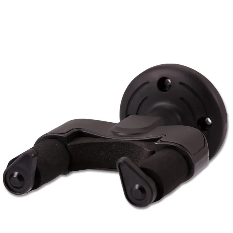 Guitar Self-lock Hanger Stand Wall Mount Holder Hook for Electric Guitar Acoustic Mandolin Ukulele Guitar Bass Screw Accessories