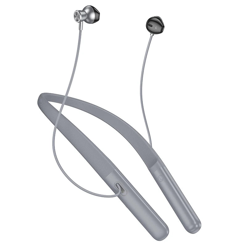 HOCO Comfortable Neckband Wireless Bluetooth 5.4 Earphone 14mm Speaker HiFi Stereo Audio Sports Earbuds Support For Smart Phone