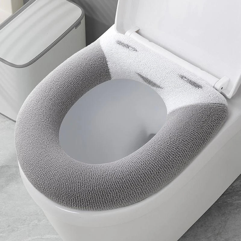 1Pcs Soft Warmer Washable Mat Cover Pad Cushion Seat Bathroom Toilet Seat Cover