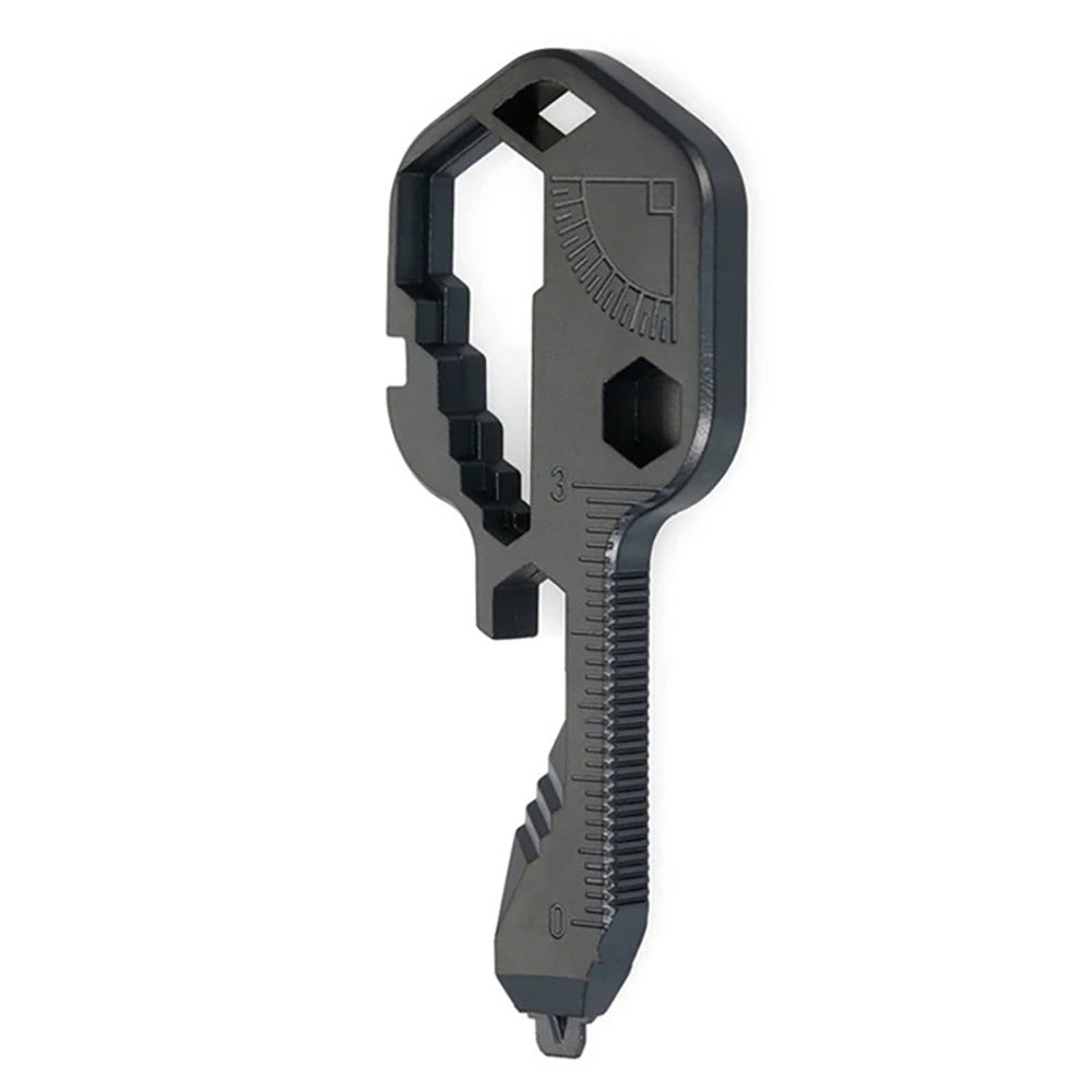 24 in 1 Multitool Key Stainless Steel EDC Key Ring with Screwdriver/Bottle Opener Portable Outdoor Camping Gadgets & Home Tools