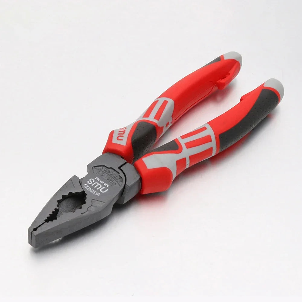 6-8 Inch Cr-V Steel Wire Pliers Wire Cutter Sharp Nose Pliers Diagonal Nose Pliers Industrial Grade Hand Tools for Electricians