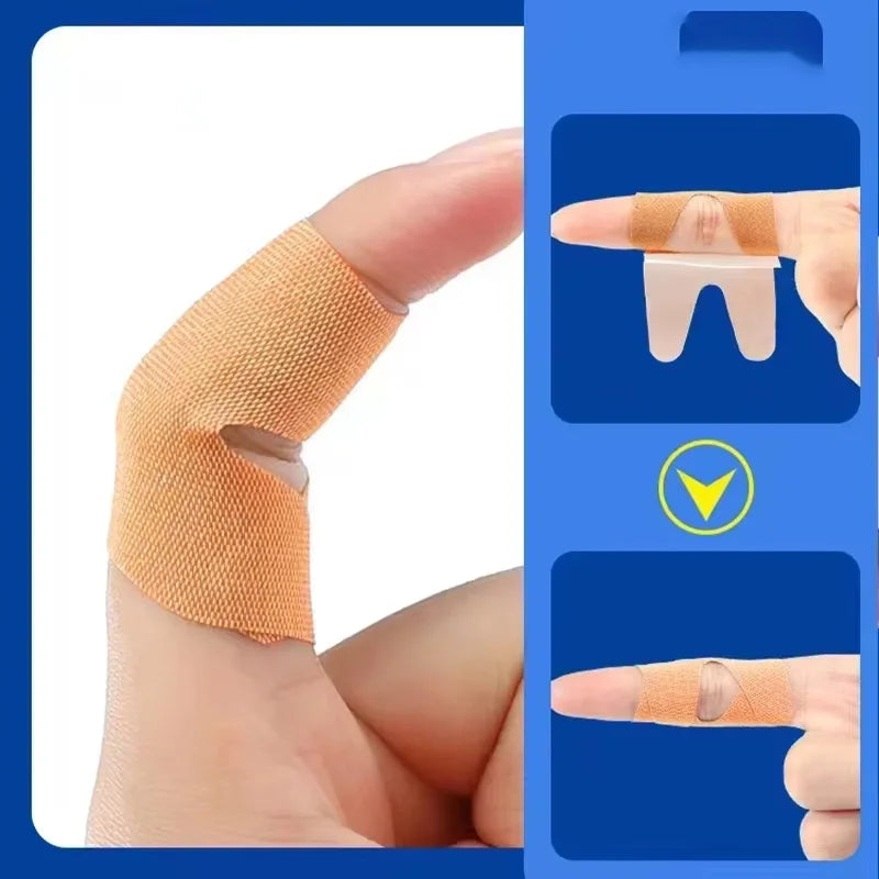 50Pcs H-Type Emergency Wound Bandages Skin Patches First Aid Dressing Plasters for Minor Injuries And Cuts