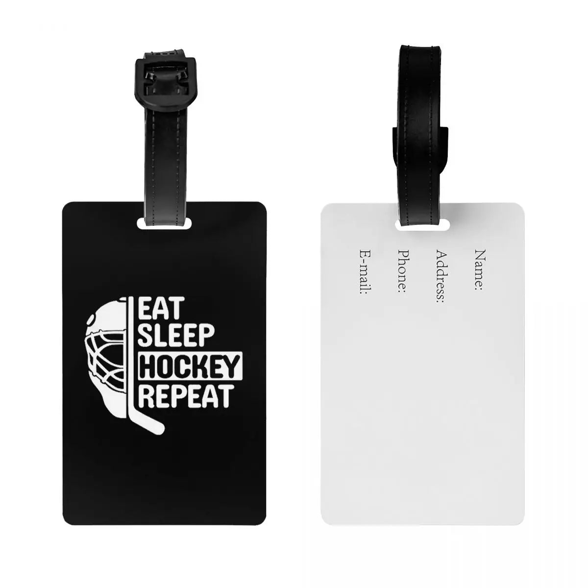 Funny Hockey Quote Hockey Quotes Luggage Tags Suitcase Accessories Travel Baggage Boarding Tag Label Holder ID Name Address