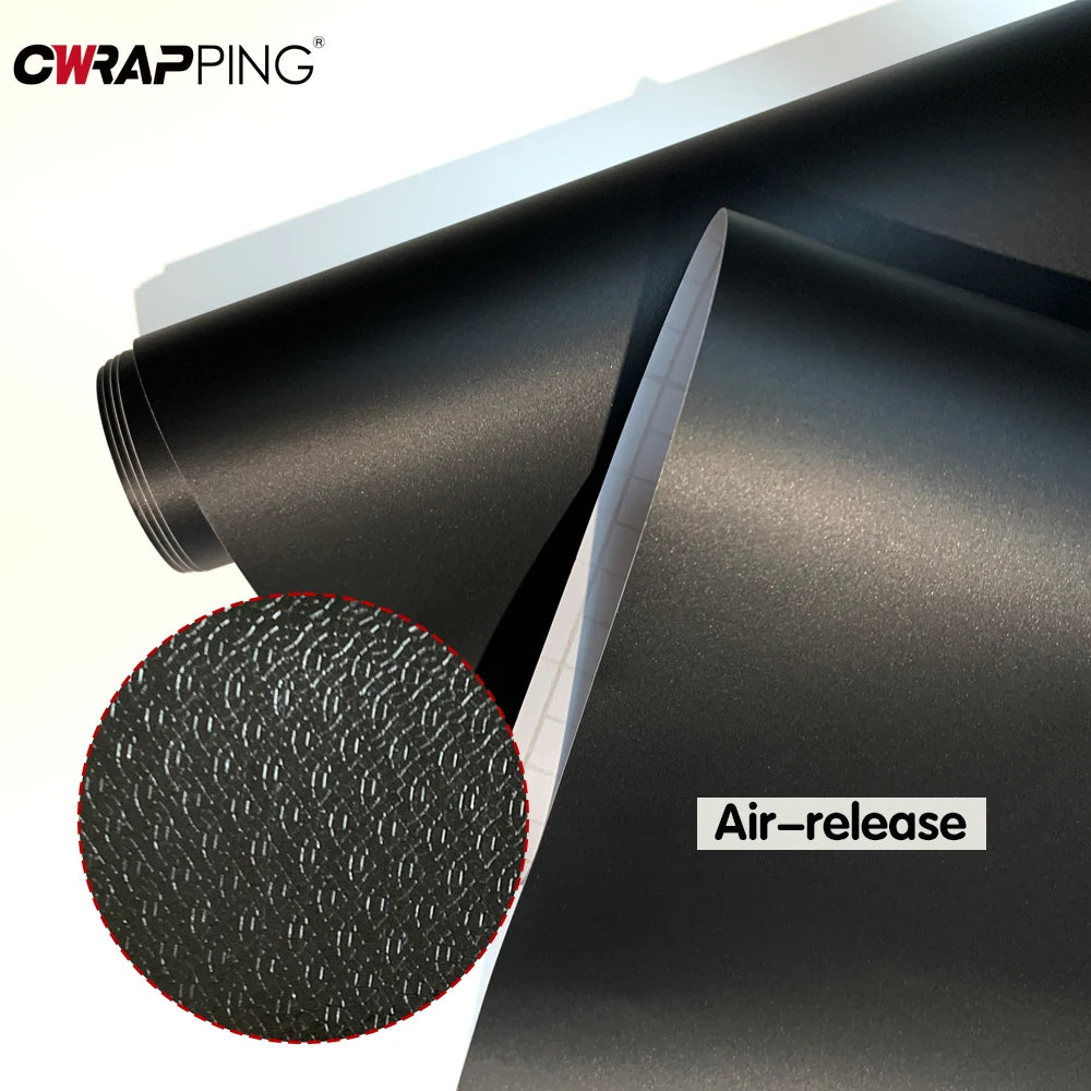 Matte Black Wrap 145x300cm Car Film Covering Roof Hood Protection Foil DIY Motorcycle Sticker Vinyl Wrap for Custom Fit Car Film