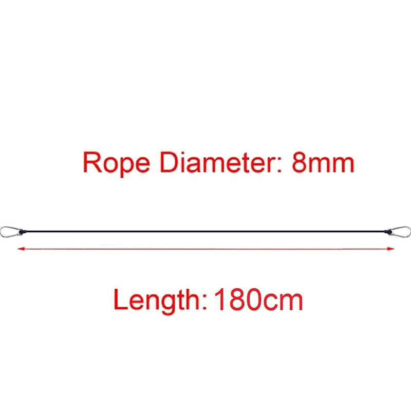 30cm-210cm Portable Elastic Rope Motorcycle Strap Elastic Rope Bicycle Luggage Strap Elastic Cart Cargo Strap