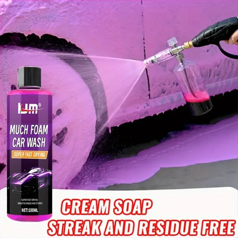 Foam Car Wash Concentrate - Snow Foam Car Wash Soap (for Use with Foam Cannons, Foam Guns, or Bucket Wash Systems)