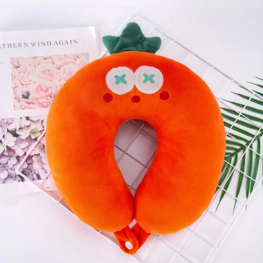 Soft Children Outdoor Short  Travel Pillow Flight Neck Pillow U-shaped Pillow