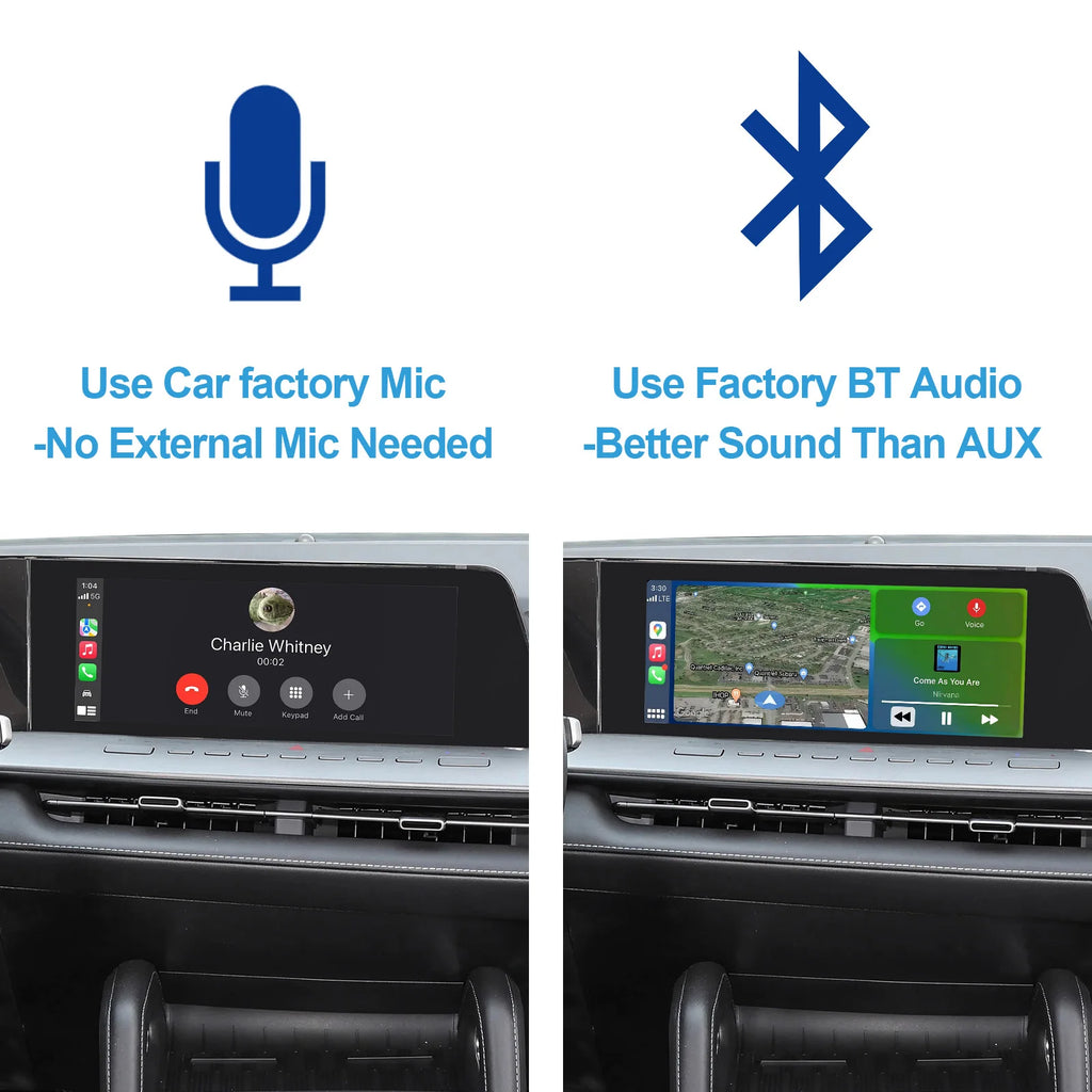 Wireless CarPlay & Android Auto Interface for Changan Hunter 2024-2026 (OEM Features Retained), No Need Programing Code