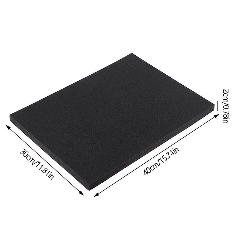 Pre-Cutting Foam Insert High Density Pick Pluck Toolbox Foam Hard Case And Flight Case Small Square Grid Sponge Customized Size