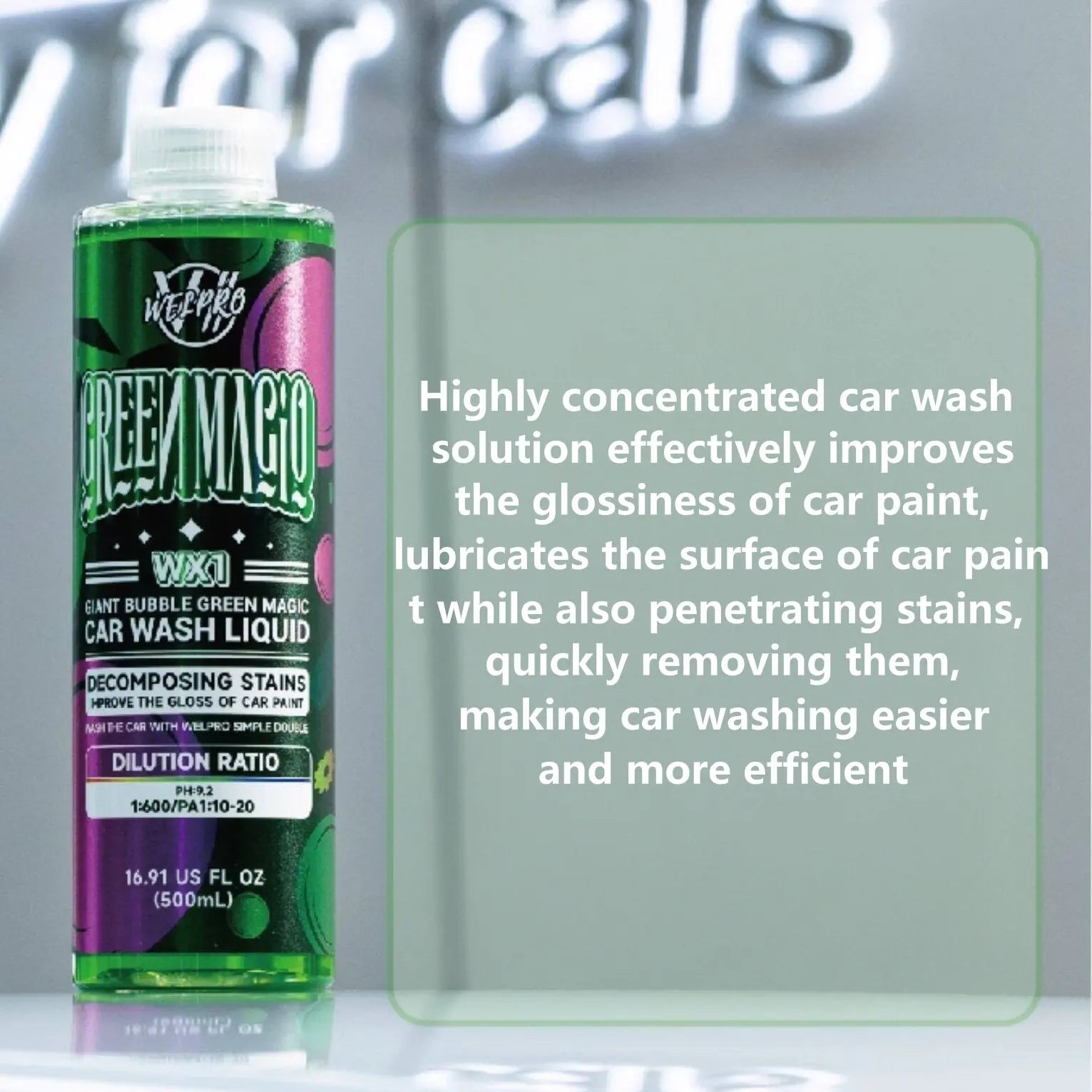 Car Wash Soap Works with Foam Cannons and Guns or Bucket Washes  Safe for Cars, Trucks, Motorcycles, RVs & More