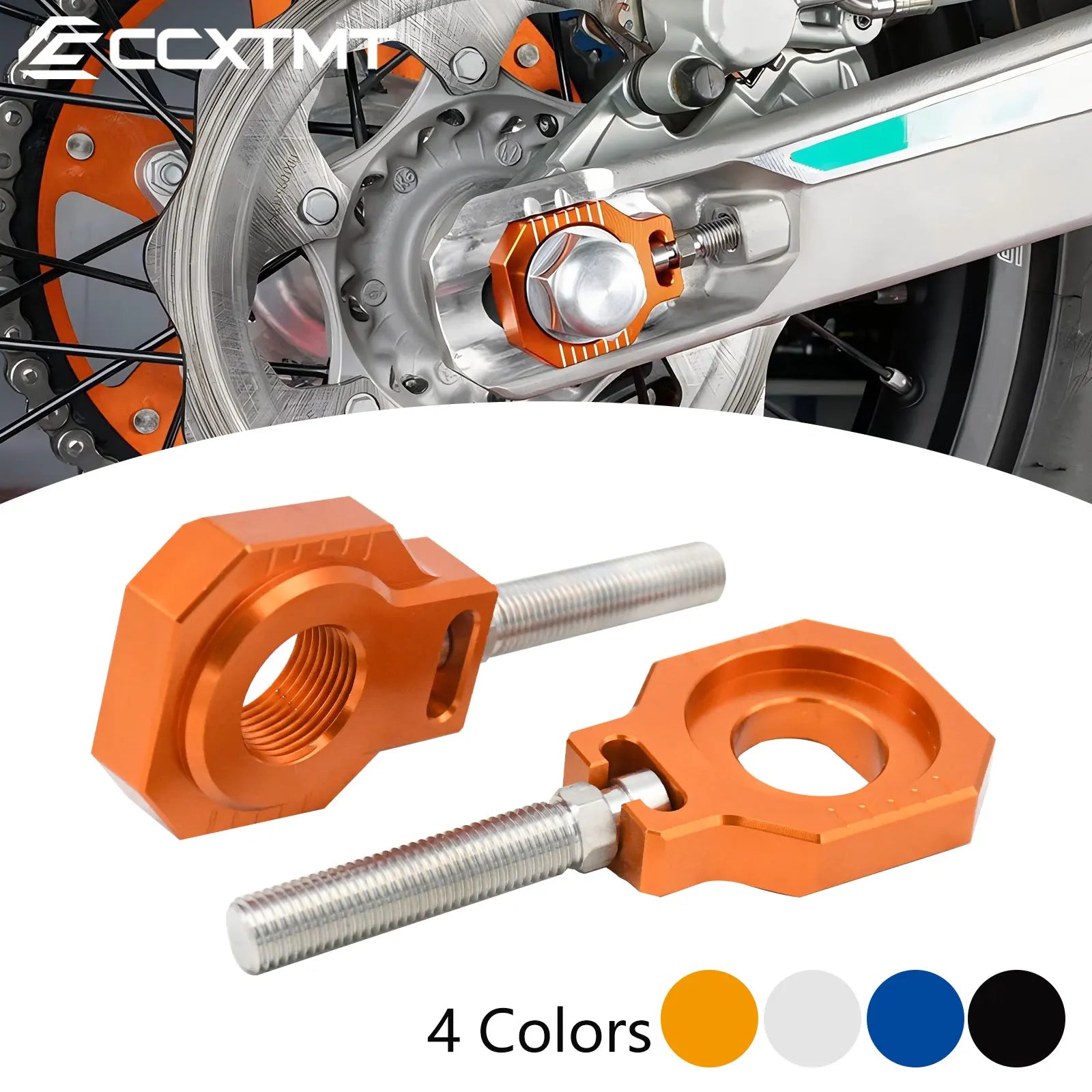 Motorcycle 20mm Chain Adjuster Regulator Sliders For Husqvarna TE TX FC TC For KTM XC XCF SX SXF EXC EXCF XCW XCFW For GasGas