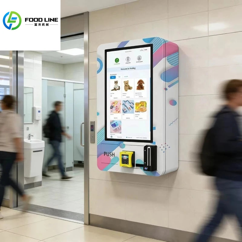 Customized Vending Machine for Snack Drink Cigarette Vapesatm Automatic with ID Card Reader Function and CE Certificate