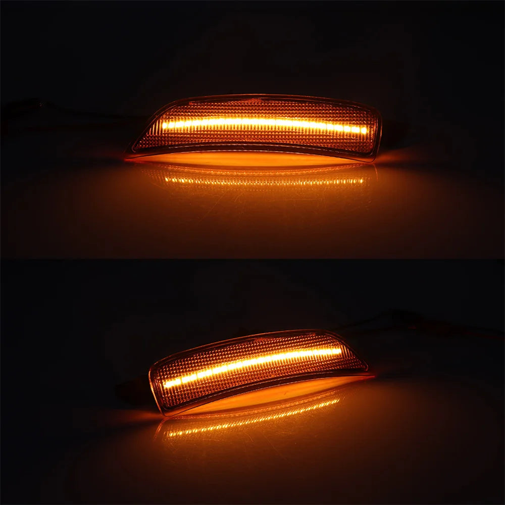 Amber/White/Red LED Front/Rear Side Marker Indicator Lights Turn Signal Light For Mazda MX-5 Miata 2016-2023 Fender Flare Lights