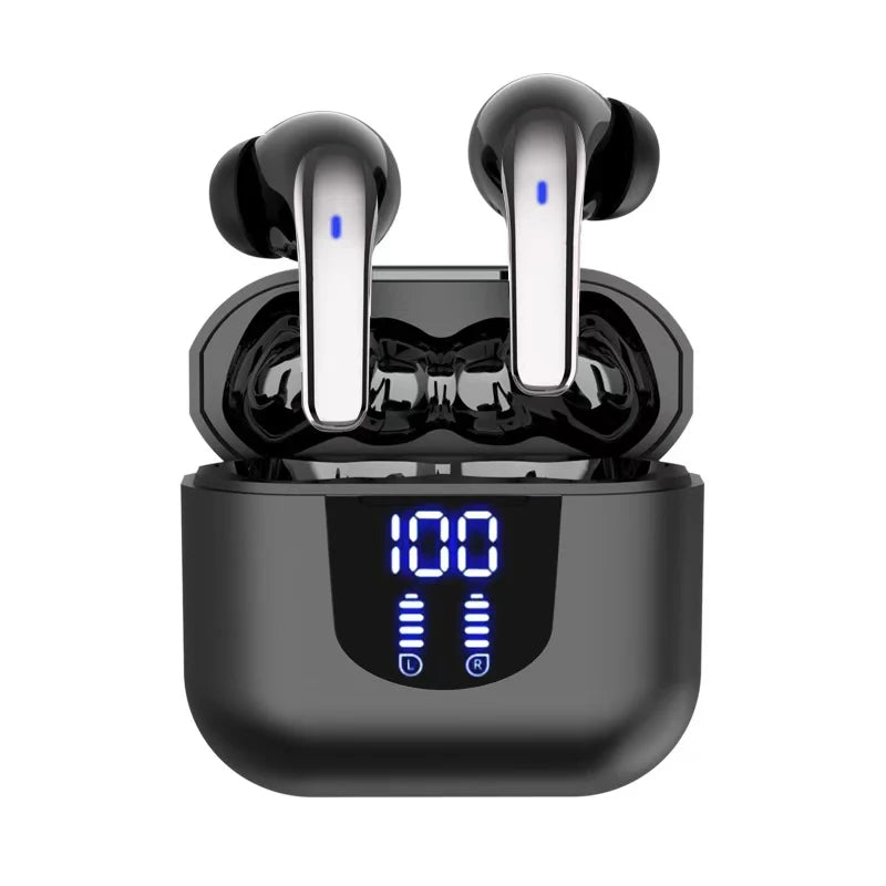Wireless Earphones HiFi Sound Surround Stereo IPX7 Waterproof Compatible with All Smartphones