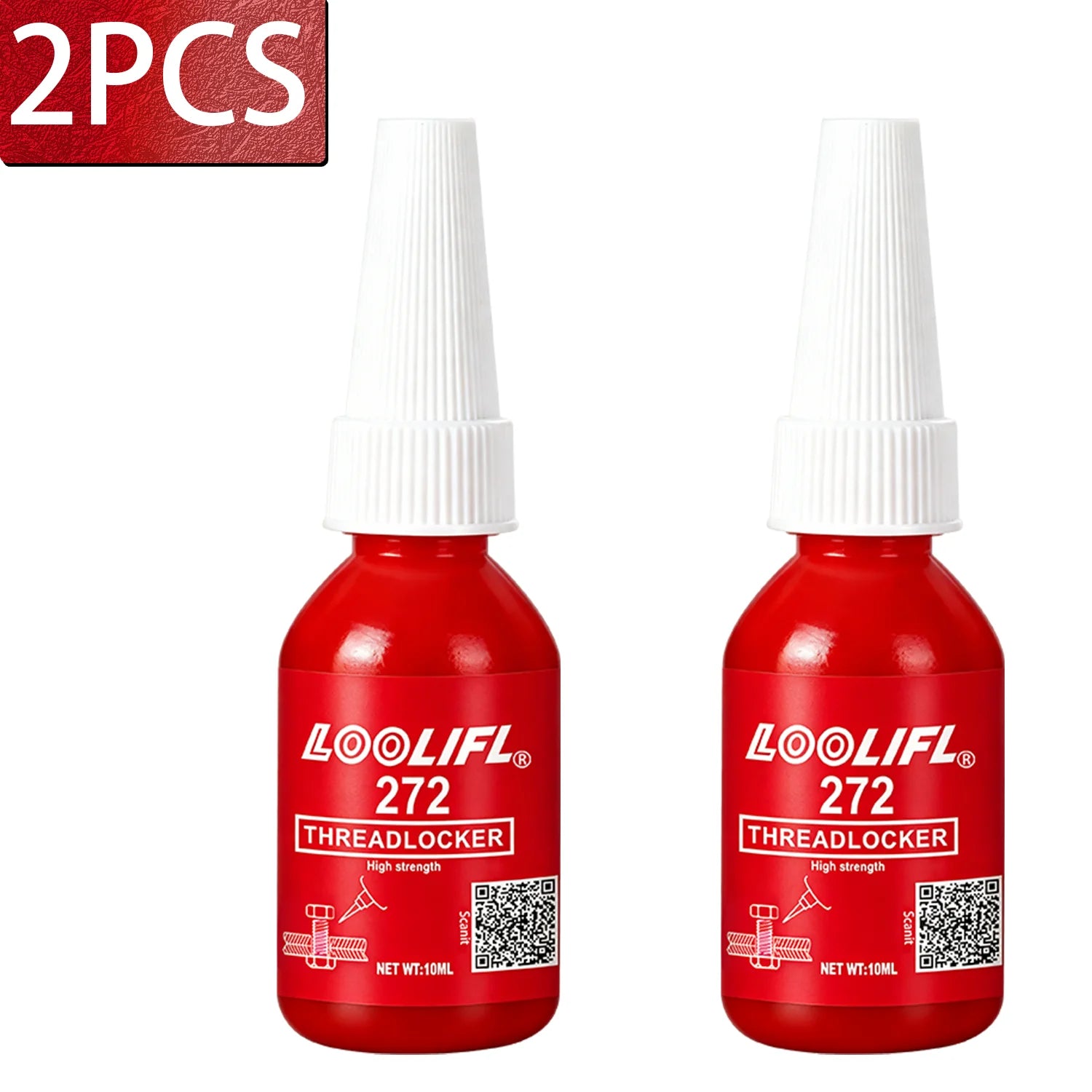 242 272 50mlThreadLocker Screw Glue Quickly Cured Thread Locking Agent Anaerobic Adhesive Corrosion-Resistant Anti-LooseningGlue