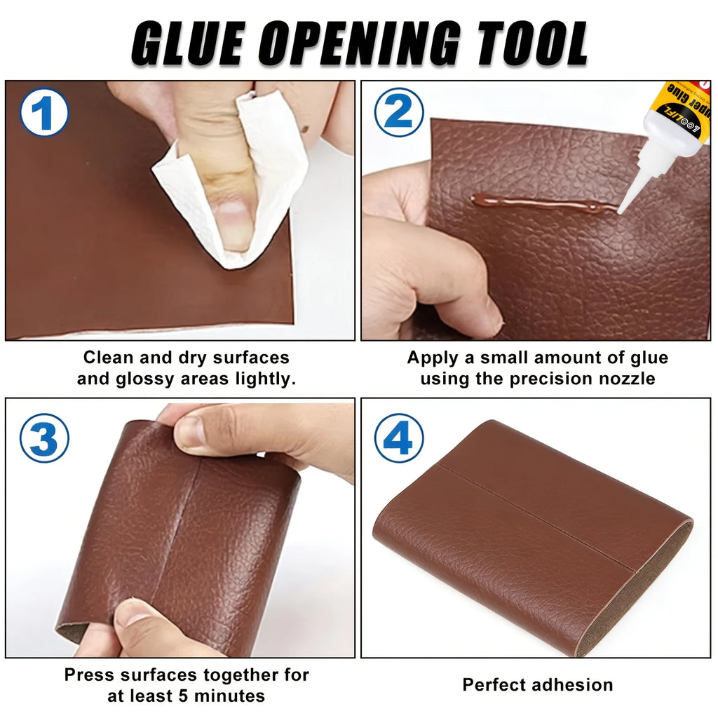 502 Super Glue Strong Instant Adhesive for Leather Shoes Bags Sofa Clothing DIY Repair Quick Dry Cyanoacrylate Glue