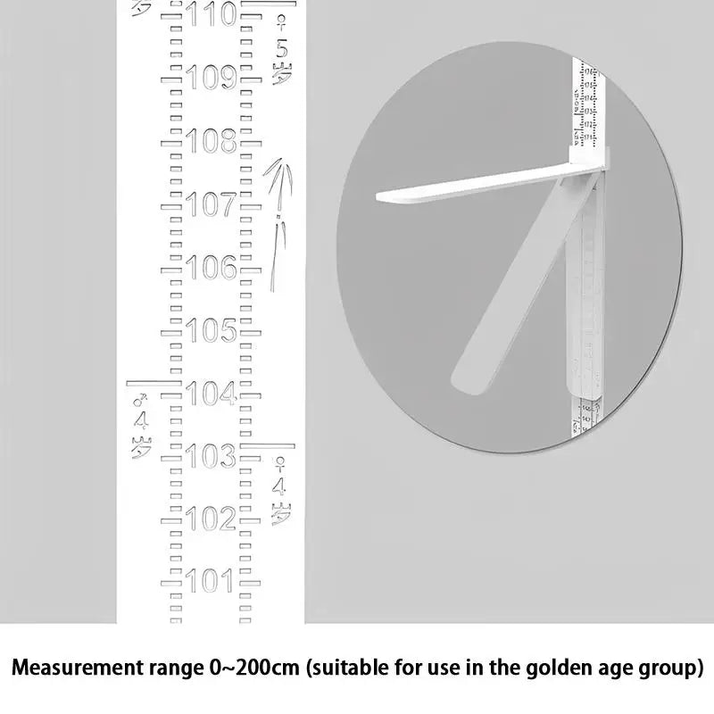 ˊChildren's Height Measuring Device Wall Sticker Ruler Baby Height Measuring Rod Accurate Home Rulerˊ