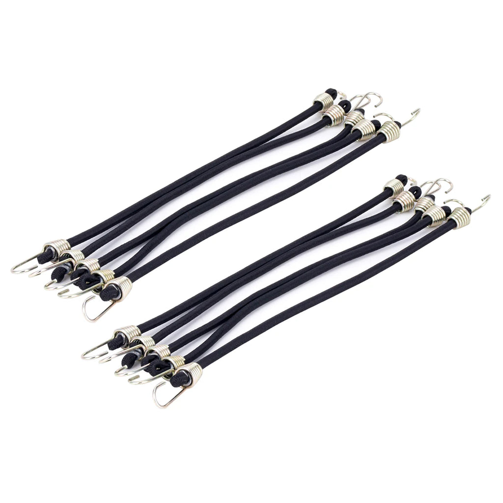 5/10pcs Elastic Bungee Cord Roof Rack Rope Luggage Straps with Hook for 1/10 RC Crawler Car Axial SCX10 TRX4 TRX6 Decorate