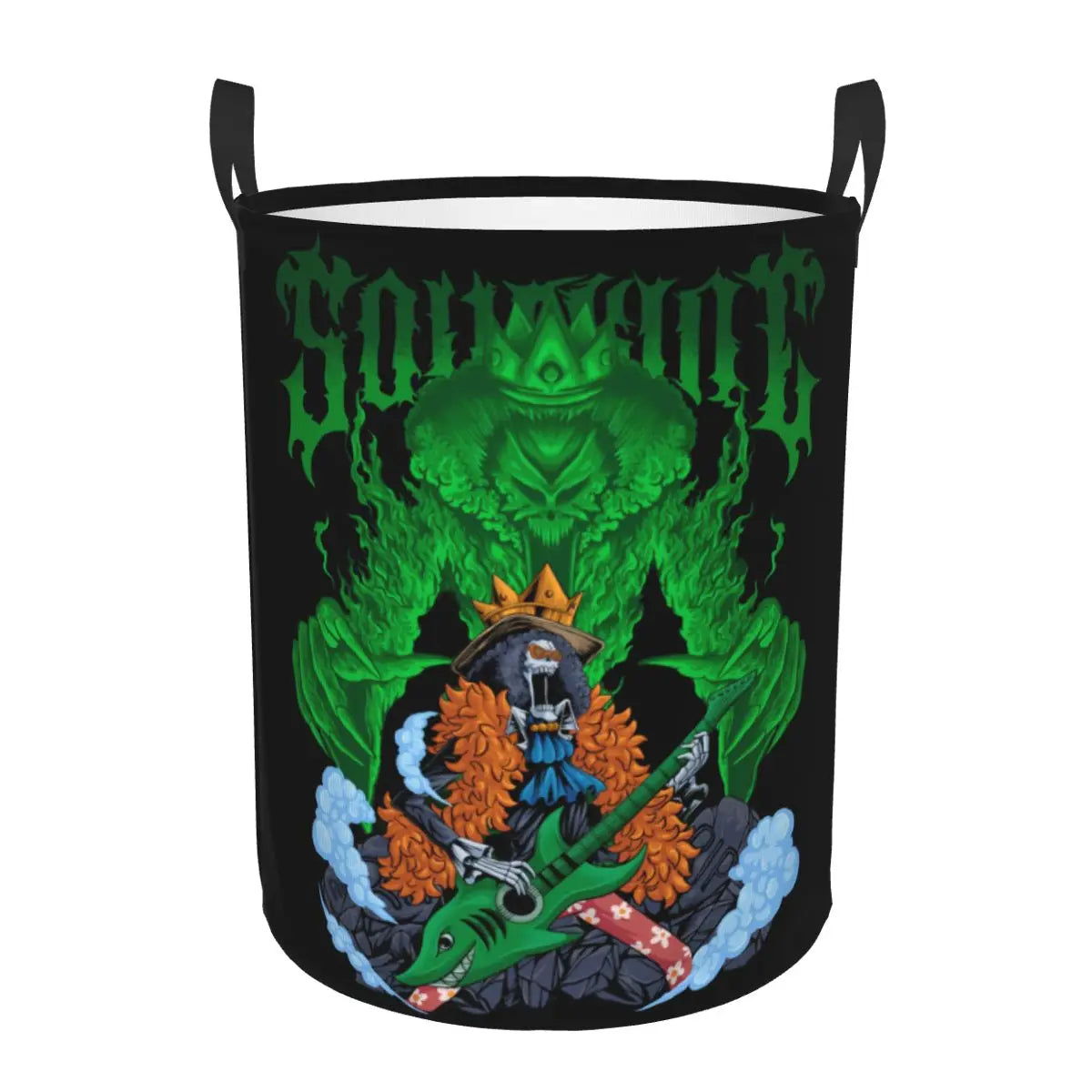 One Piece Tony Tony Chopper Laundry Basket Collapsible Anime Clothing Hamper Bathroom Organizer Storage Bins